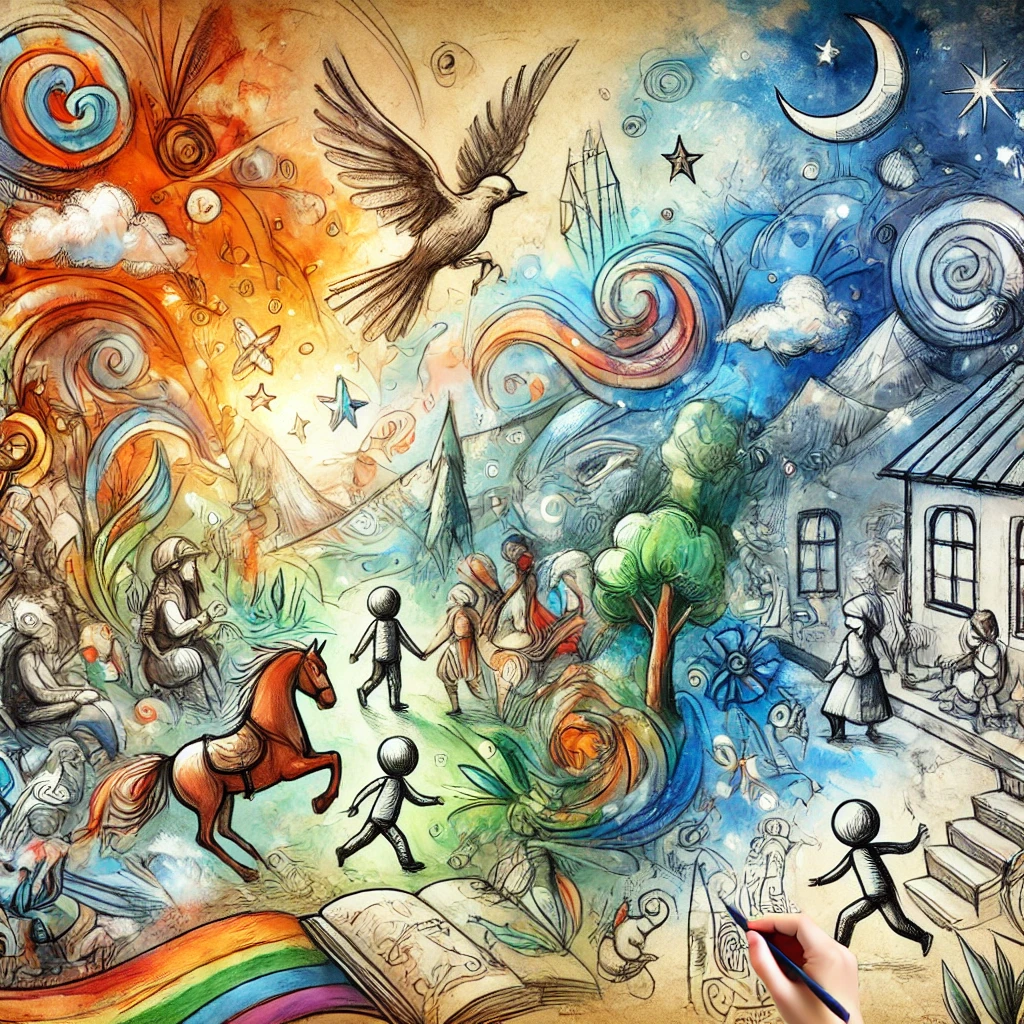 그림을 통해 표현되는 감정과 경험