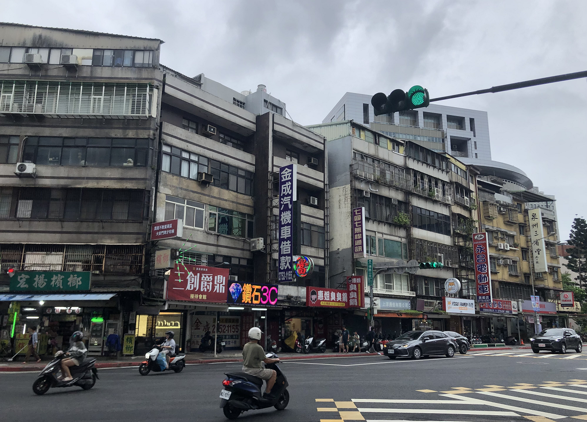 대만(타이완) 타이베이 거리 분위기 이미지. 얼마 전 대만 방문 때 직접 촬영한 사진.