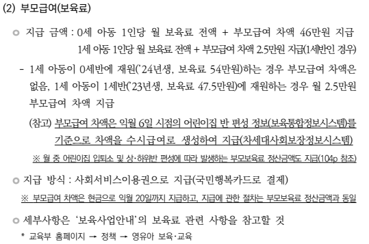 2025년 부모급여 지원방식 완전비교 : 장단점과 활용법까지