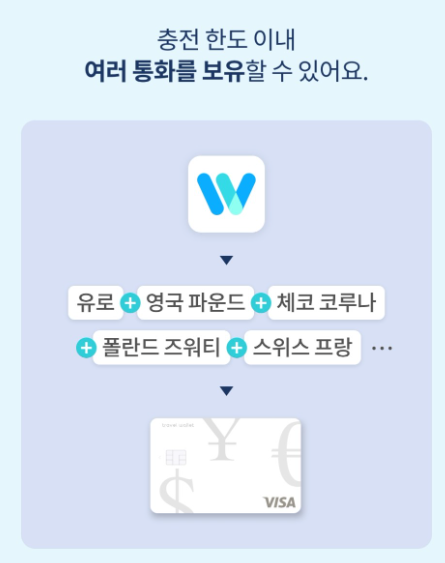 트래블월랫 한도