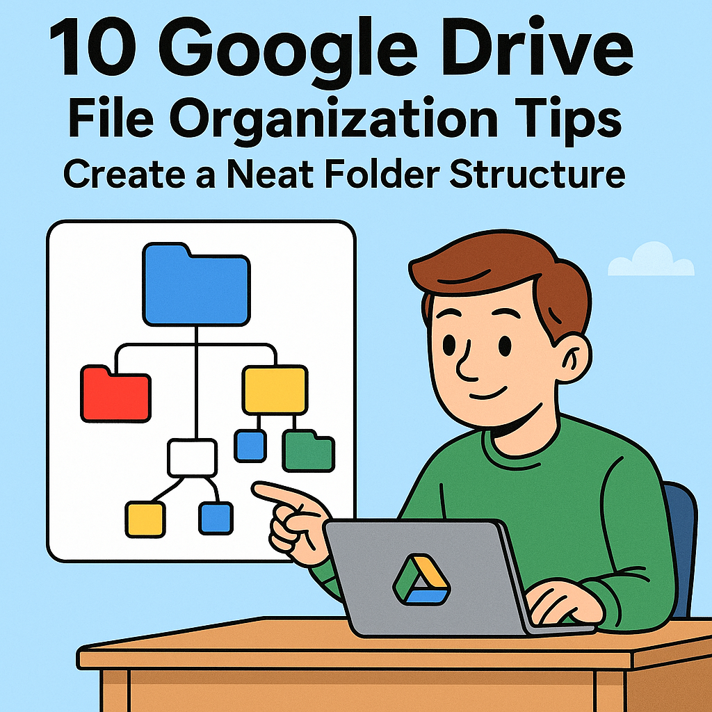 구글 드라이브 파일 정리 꿀팁 10가지