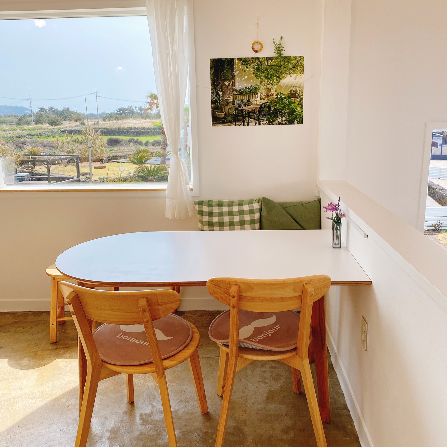 제주 한경 싱계물공원 바다목장 솜사탕 커피 그린구름 카페