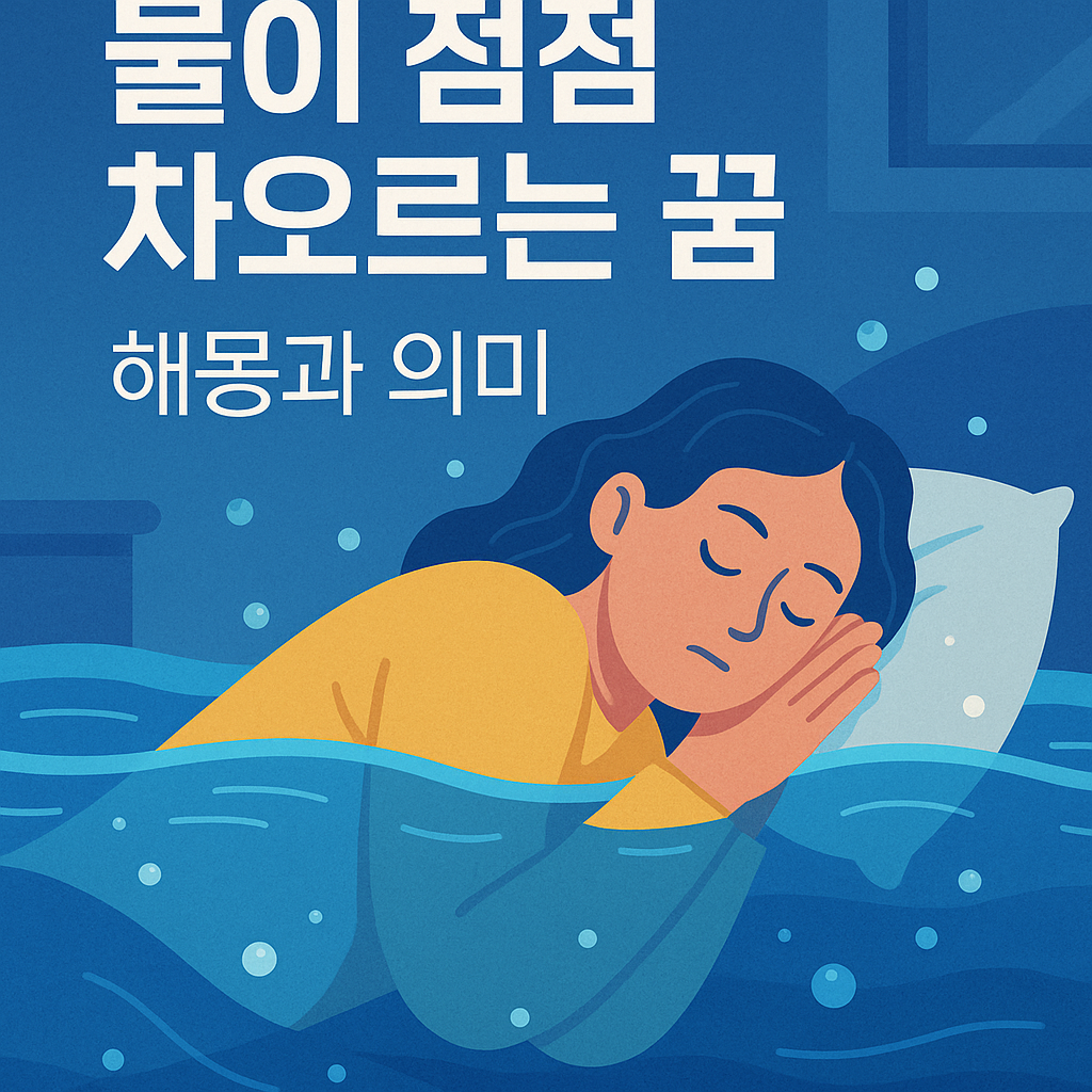 물이 점점 차오르는 꿈
