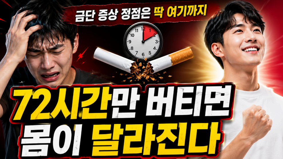 72시간만 버티면 몸이 달라진다 이미지사진