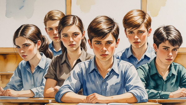 ESTJ 자녀는 현실적이고 강인한 인상을 줍니다. 해야 할 일을 정확히 해내고, 책임감도 뛰어나며, 규칙과 질서를 잘 따르며 타인을 이끌기도 합니다에 관한 그림