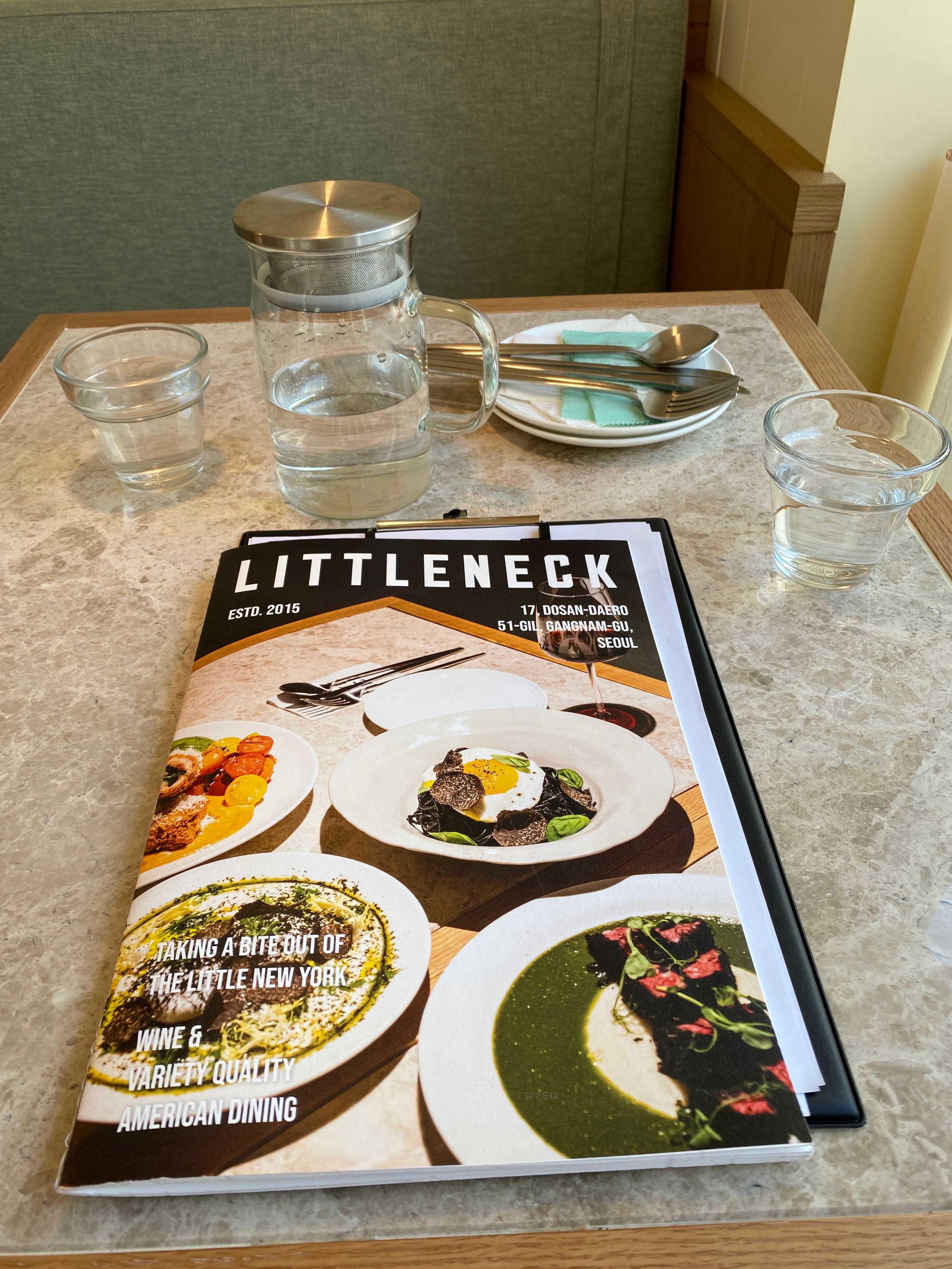 [압구정 맛집/ 도산공원 맛집] 여전히 핫한 리틀넥_리뉴얼 오픈