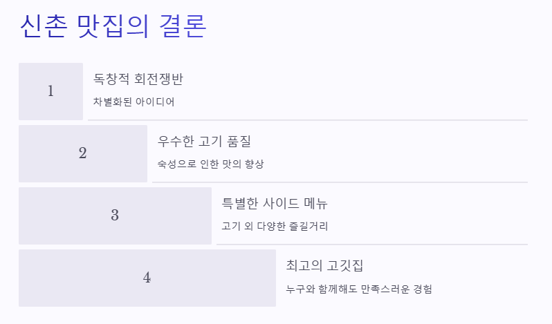 신촌역 고깃집 추천 쟁반집8292 신촌점
