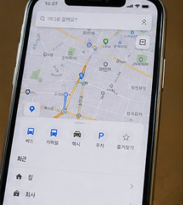 카카오맵 길찾기 확인방법