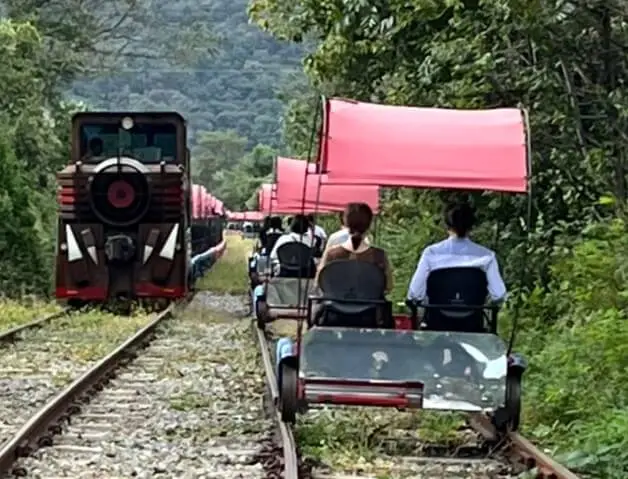 김유정레일바이크_풍경