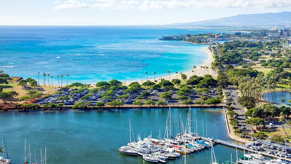 팜투어 신혼여행 하와이 오아후, 프린스 와이키키 5박 7일 뉴프리미엄 일정표(오션 프론트 하버)