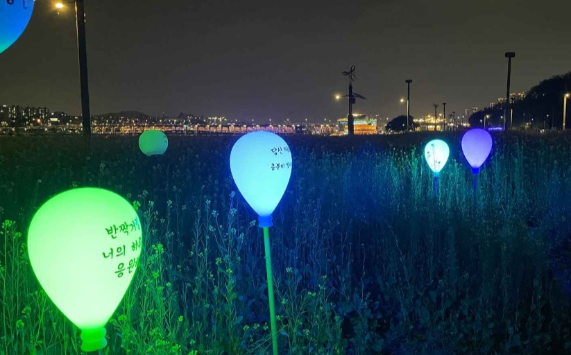 2024 서래섬 유채꽃 축제 주차장 정보, 무료셔틀버스(한강순환관람차)와 관련된 유채꽃 사진