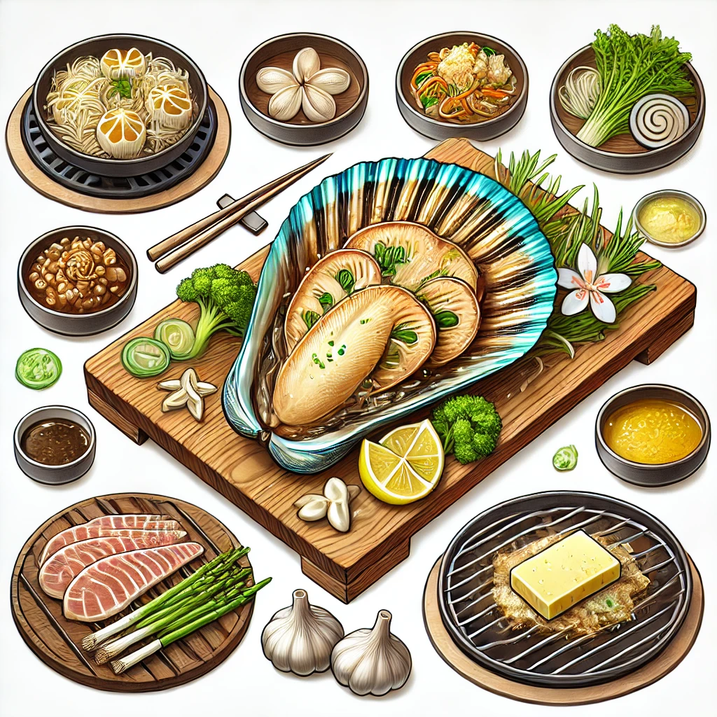 여름 제철 해산물 : 전복 설명