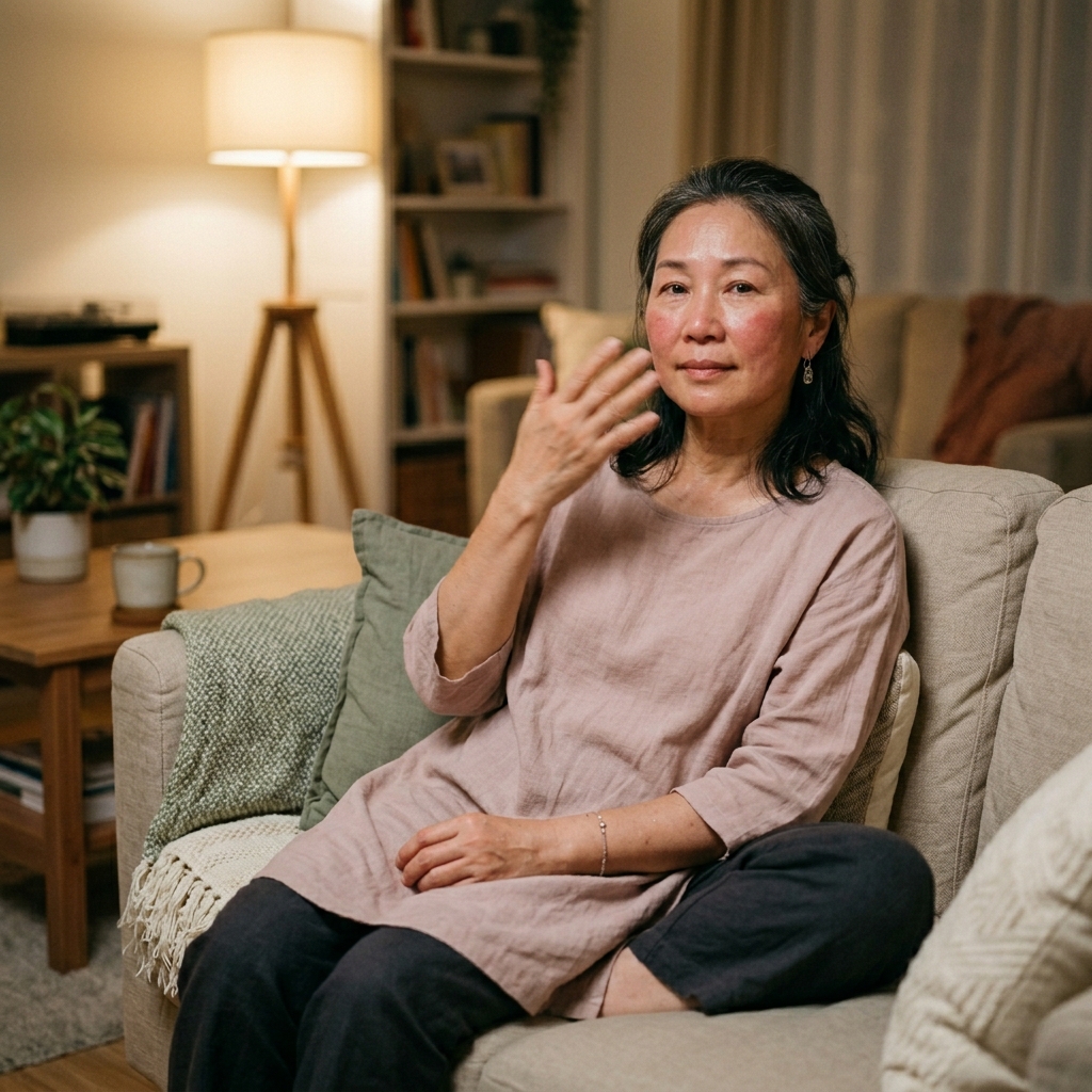 갱년기 열 오르는 증상