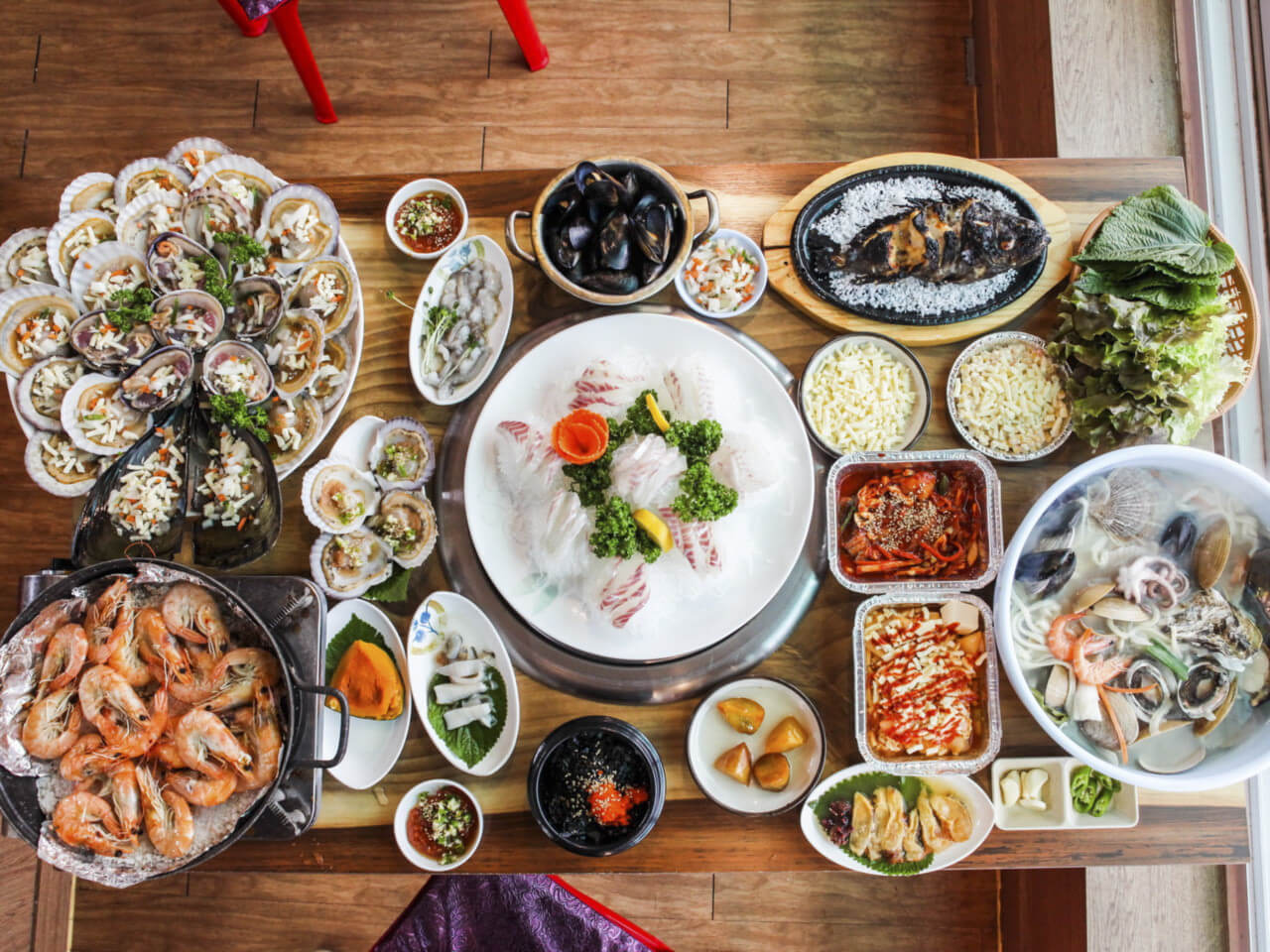 생방송오늘저녁 조개구이 오이도 맛집