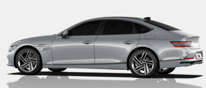 제네시스 G80 측면