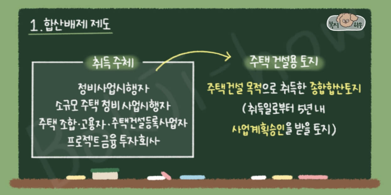 종합부동산세 합산배제 및 과세 특례 중 주택 건설용 토지는 다음과 같다.
