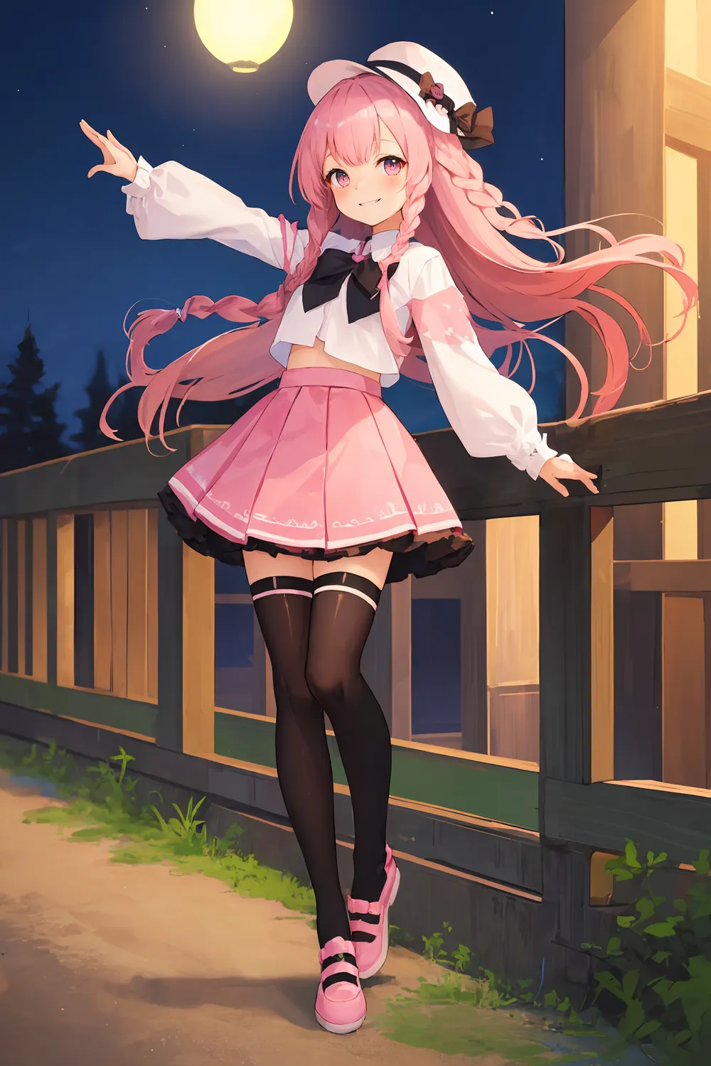 은발 금발 캐릭터 AI그림