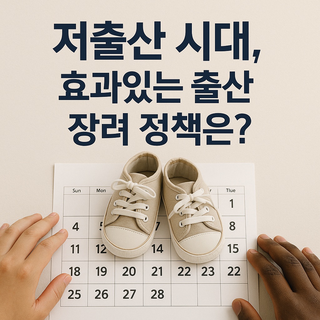 저출산 시대, 진짜 효과 있는 출산 장려 정책은?