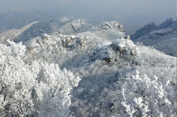 속리산 국립공원 전경 이미지