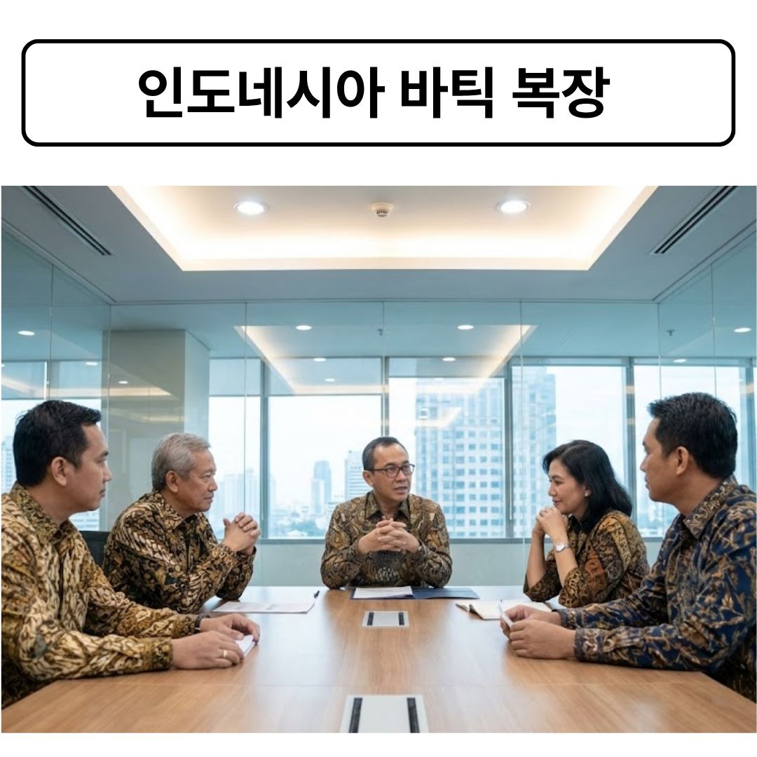 인도네시아 바틱 복장