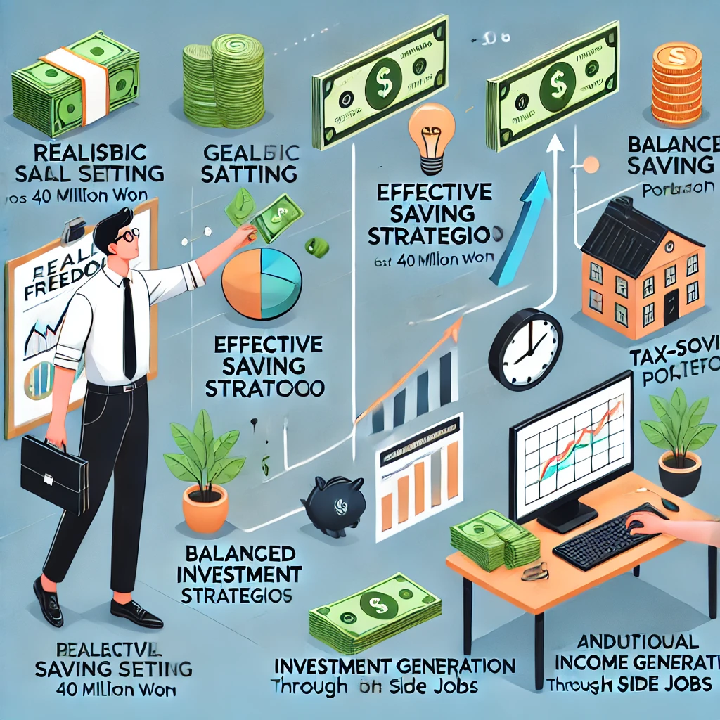 연봉 4천 vs 경제적 자유, 당신의 선택은? 현실적인 재정 관리 전략
