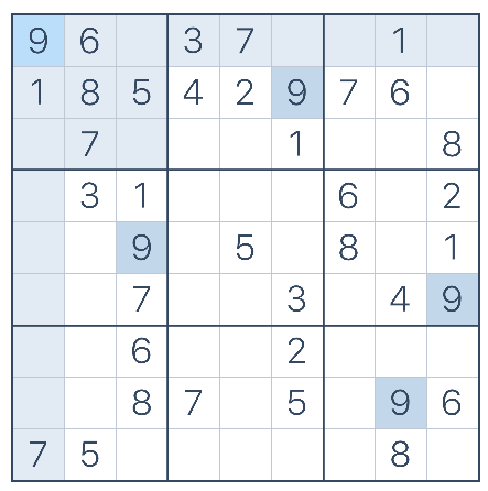 스도쿠 초급문제모음