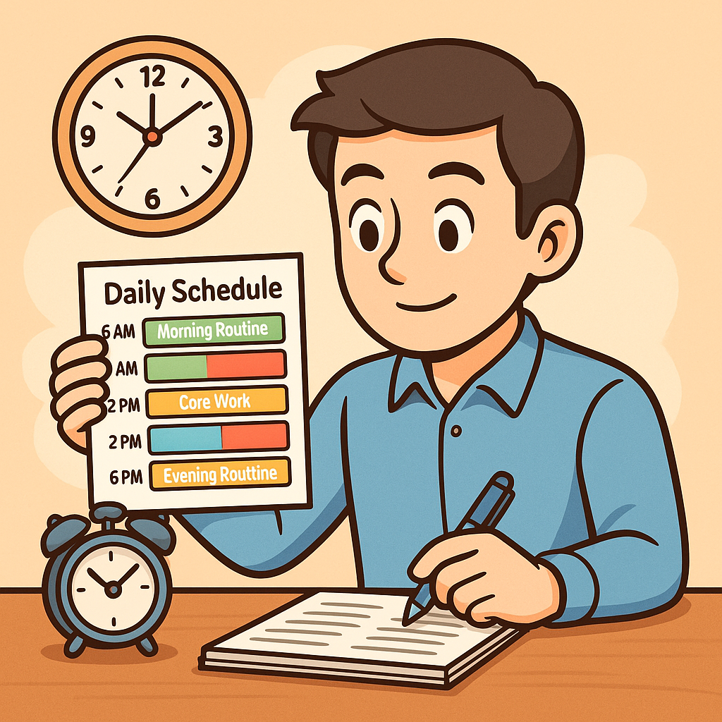 시간 관리 고수의 하루 스케줄 분석기