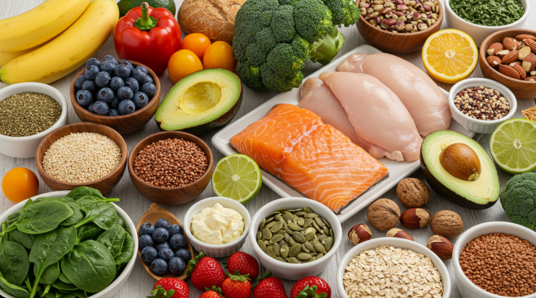 저속 노화 식단 관련 이미지