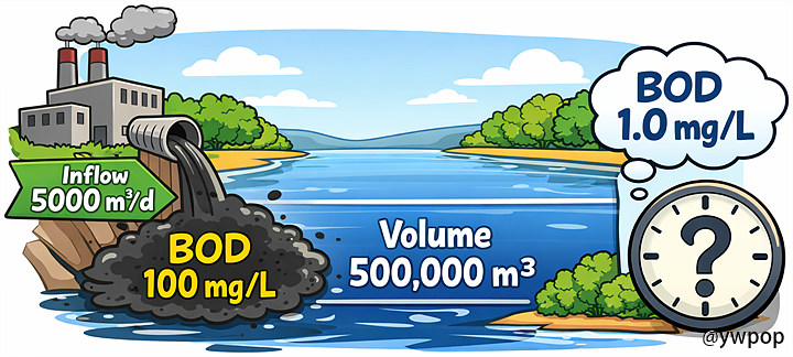 완전혼합반응조 1차 반응