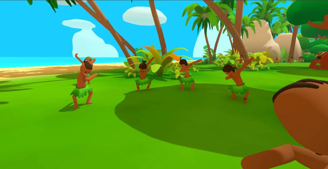 파인애플-온-피자-게임-리뷰-부족들과-함께-춤을