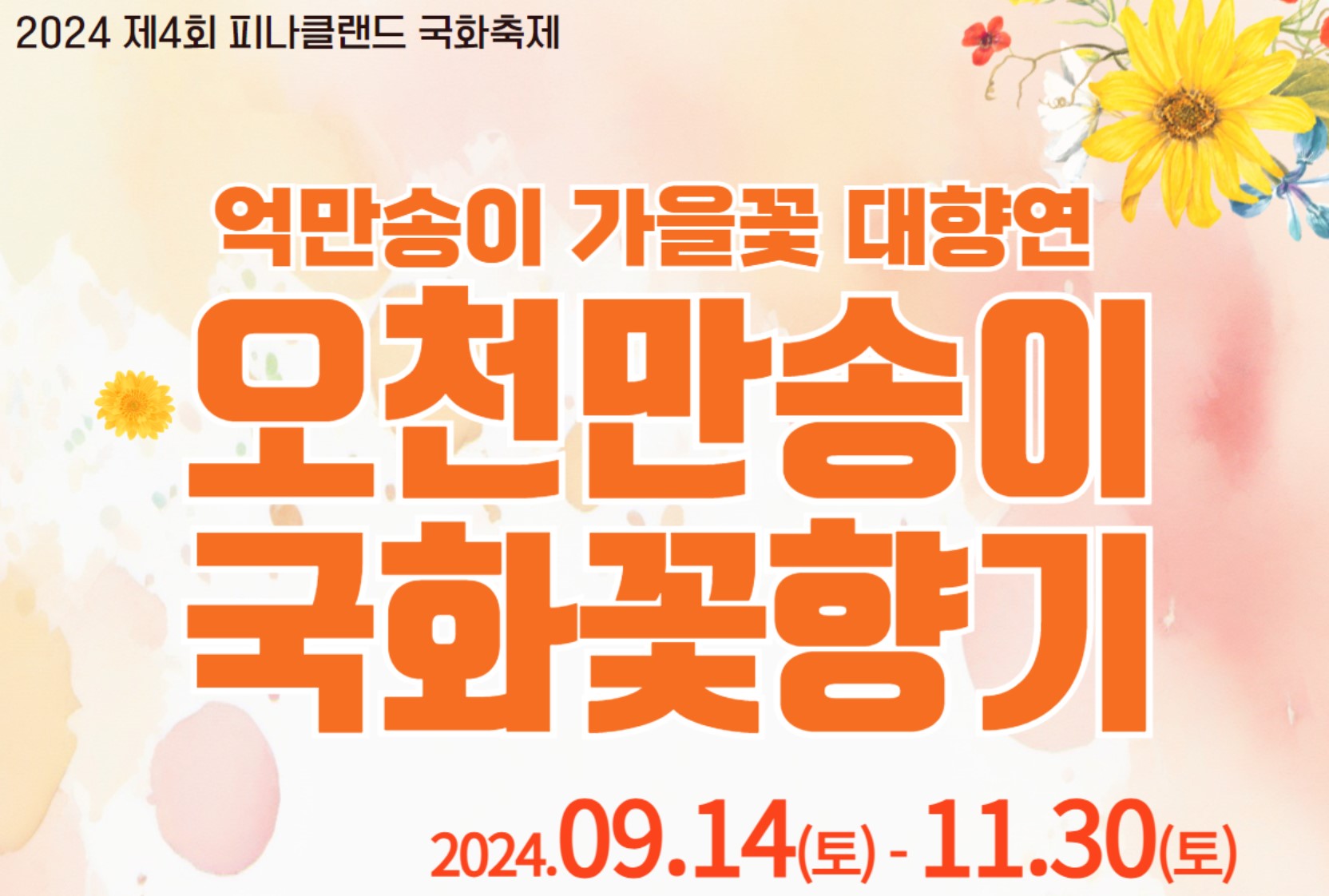 피나클랜드 불꽃놀이