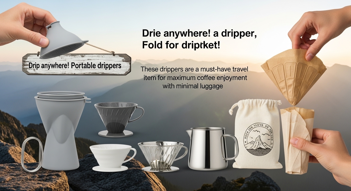 커피애호가를 위한 휴대용 커피장비 가이드