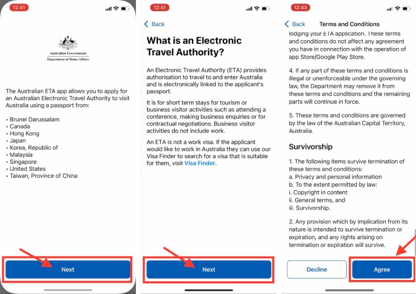 ETA Terms and Conditions
