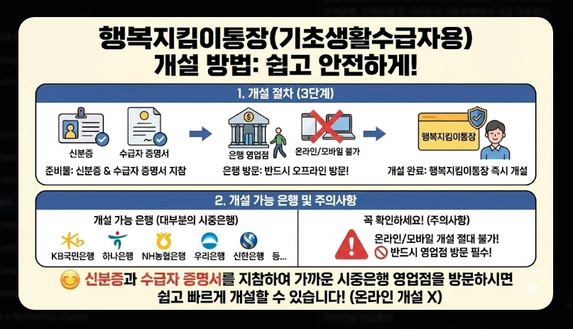일반통장 vs 압류방지통장 차이 보호 금액 및 개설 조건 비교표 (2026년)
