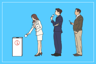 투표하는-사람들