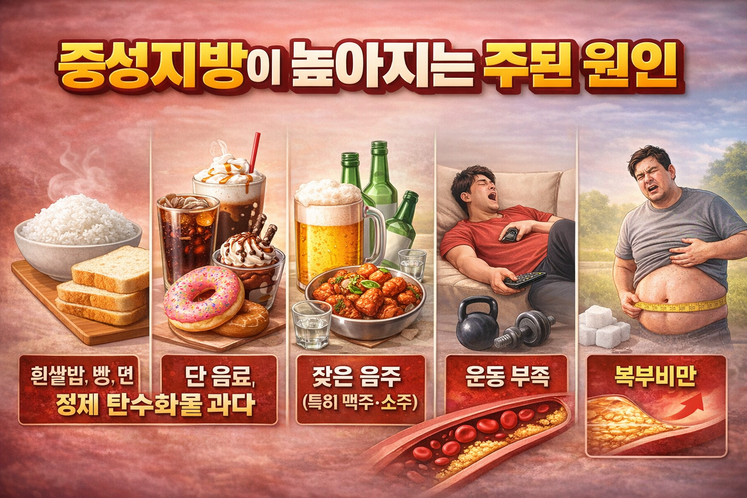 중성지방이 높아지는 원인