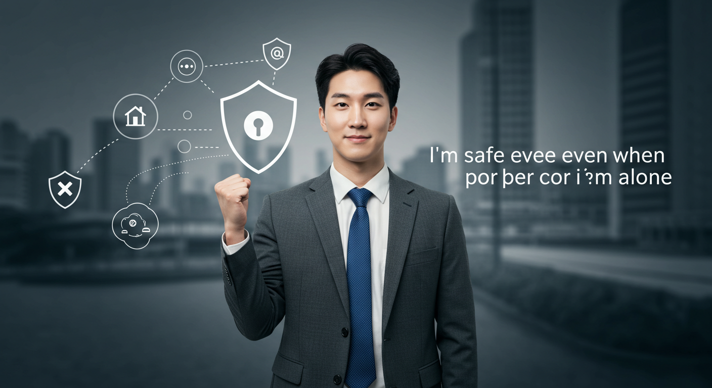 &quot;개인용 인기 보험: 혼자라도 강한 보장&quot;에 대한 이미지입니다.