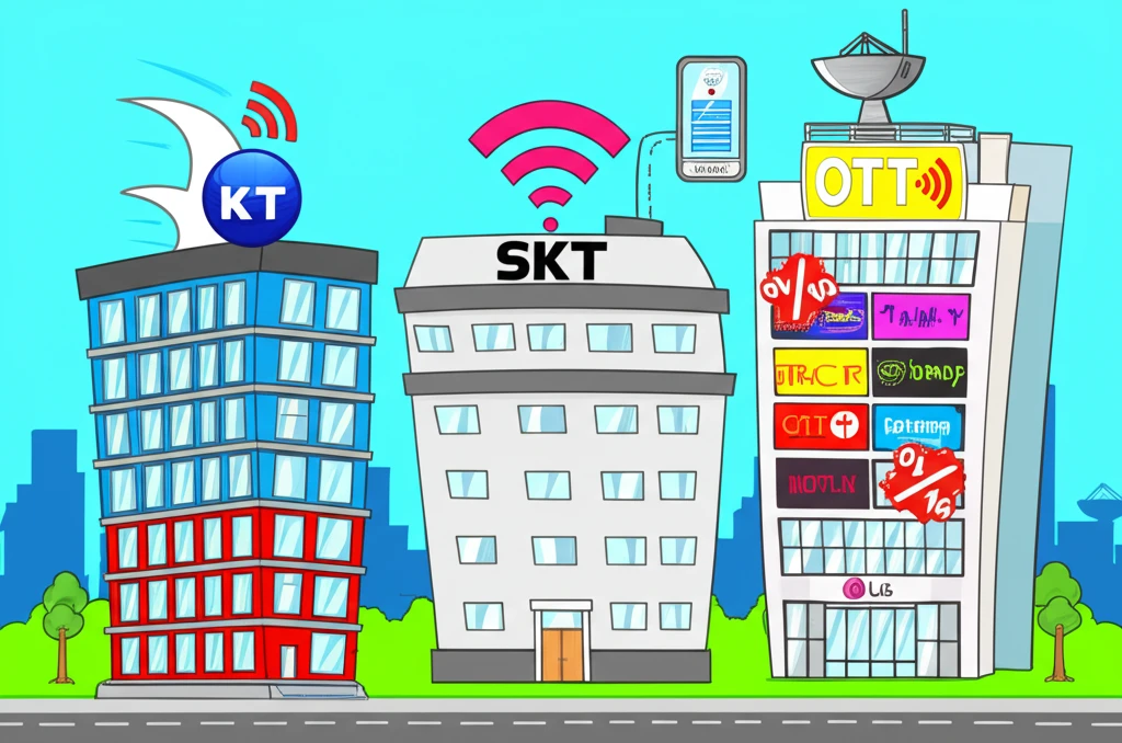 KT SKT LG 인터넷 뭐가 다를까