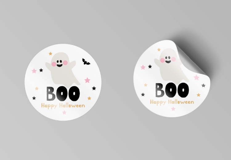 할로윈데이 선물 스티커