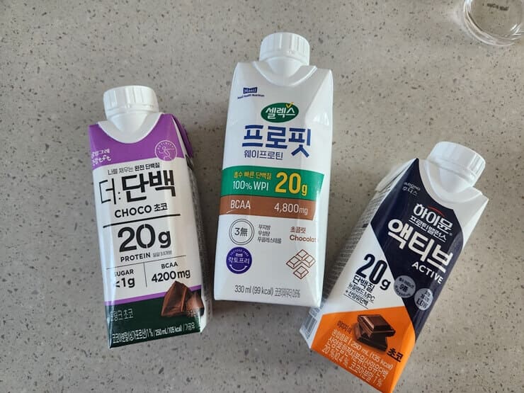 단백질-음료-3종