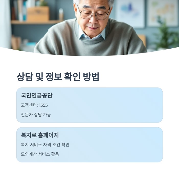 장애연금과 노령연금 중복수급 및 신청 시 주의사항 요약 이미지