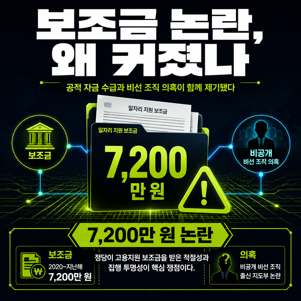 보조금 논란, 왜 커졌나