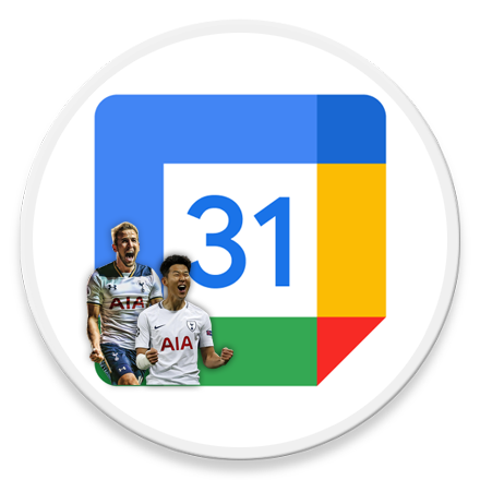 Google 캘린더 토트넘 경기 일정 추가 로고