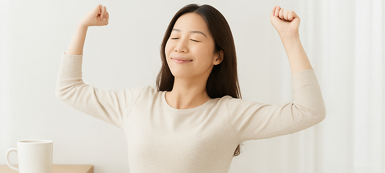 아침 하루 루틴과 관련된 사진