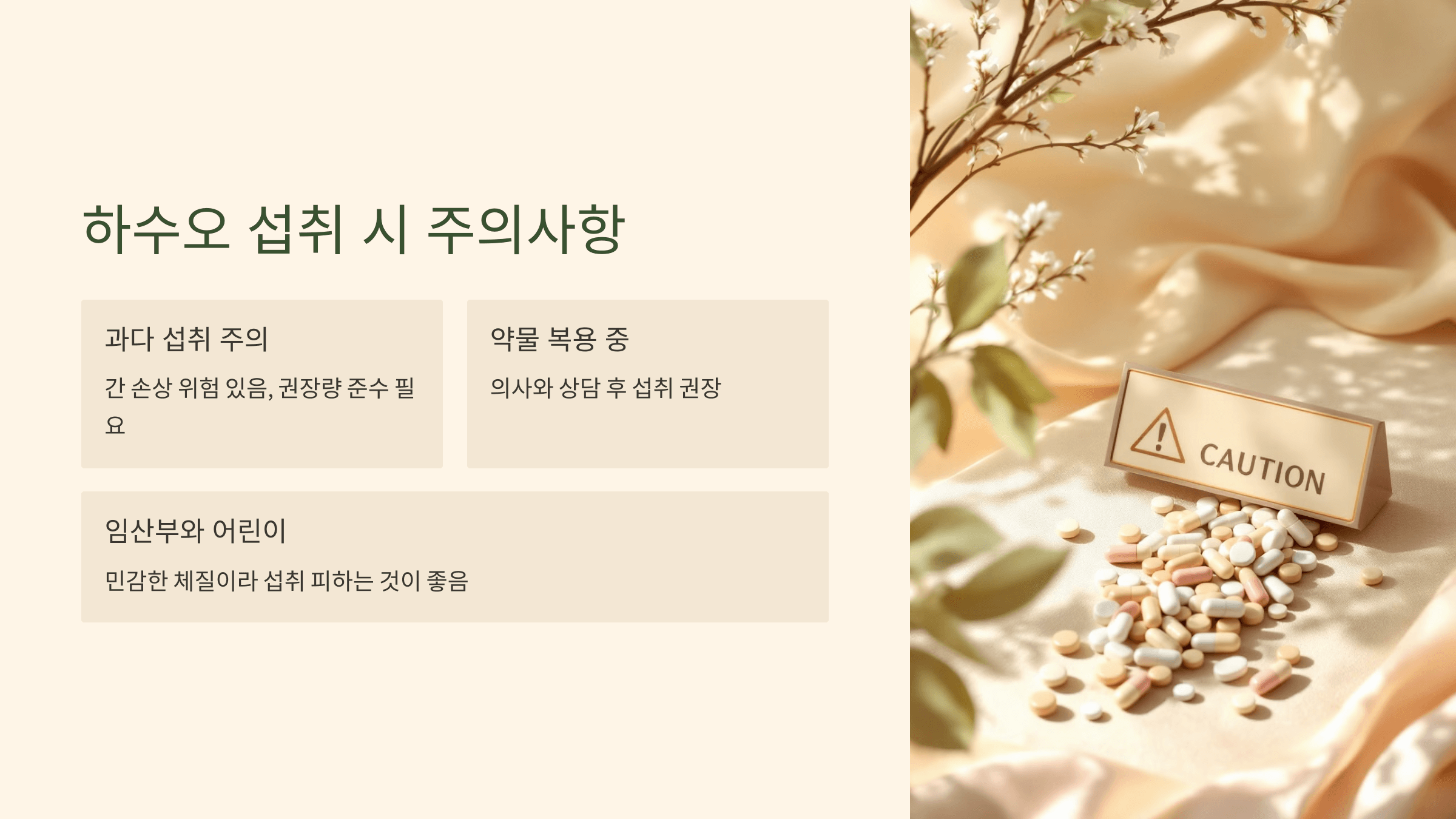 하수오 사진입니다.