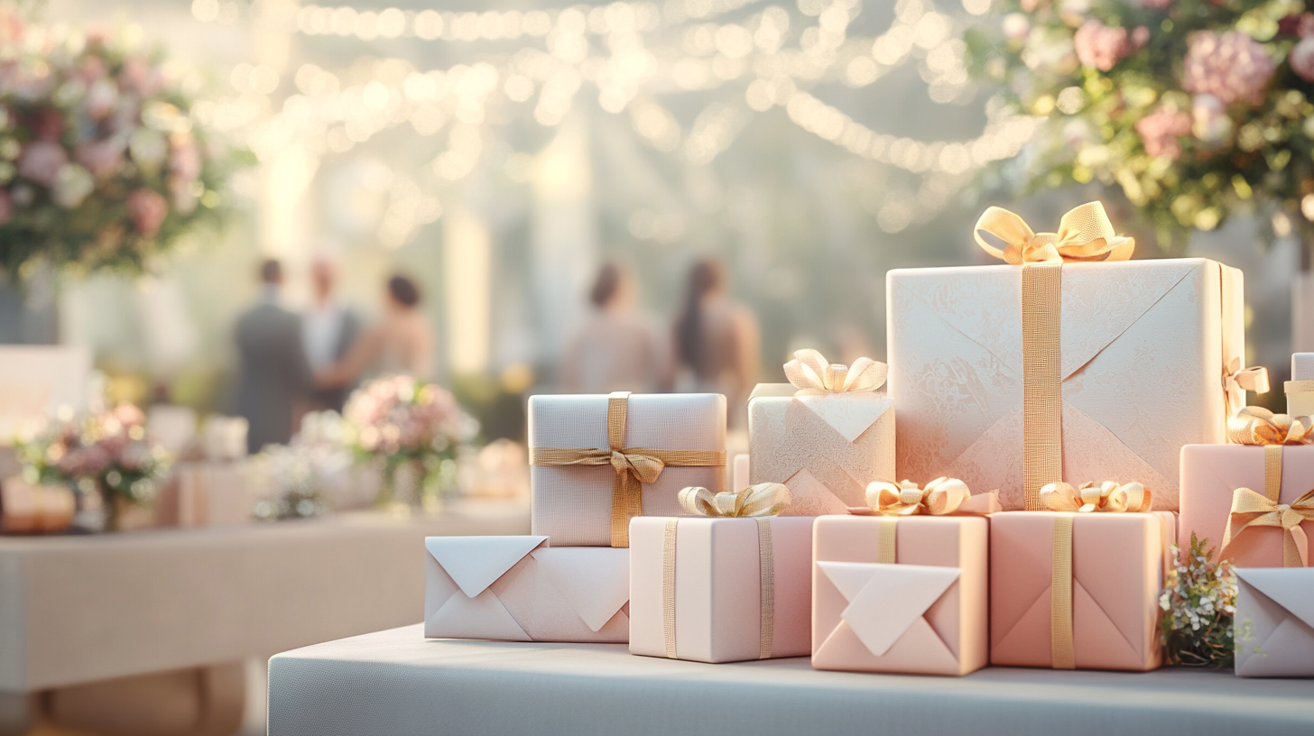 미국 결혼식의 선물 문화와 금액