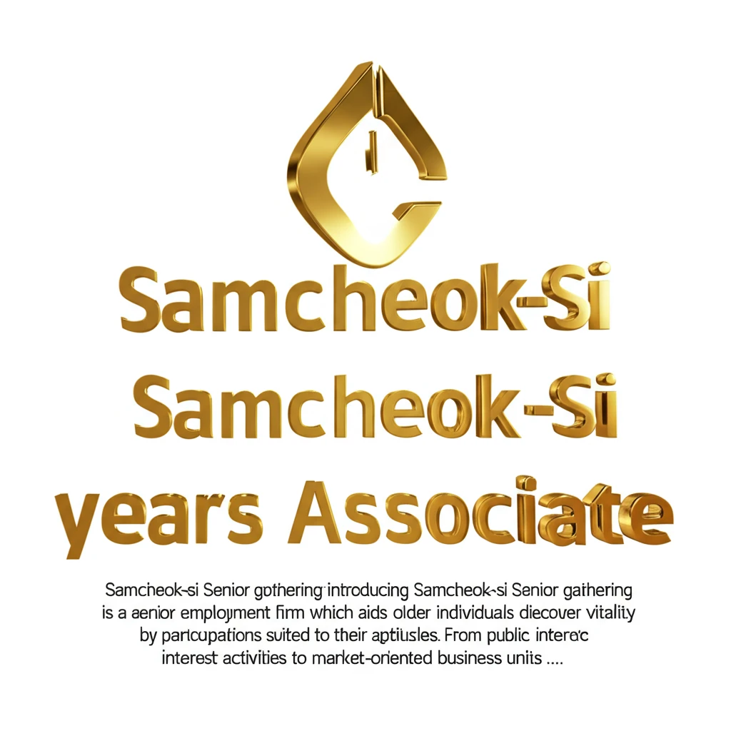 삼척시 시니어클럽 사회복지사 채용 공..