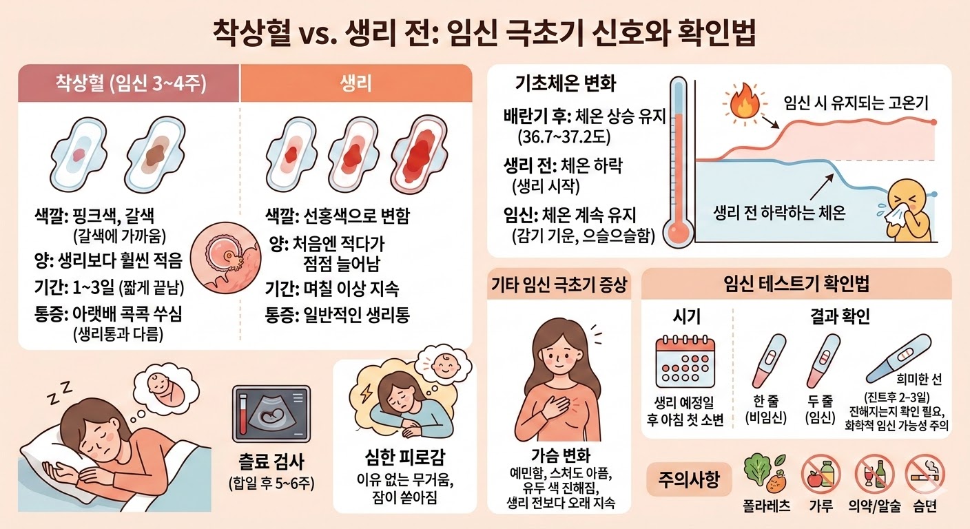 임신 극초기 증상
