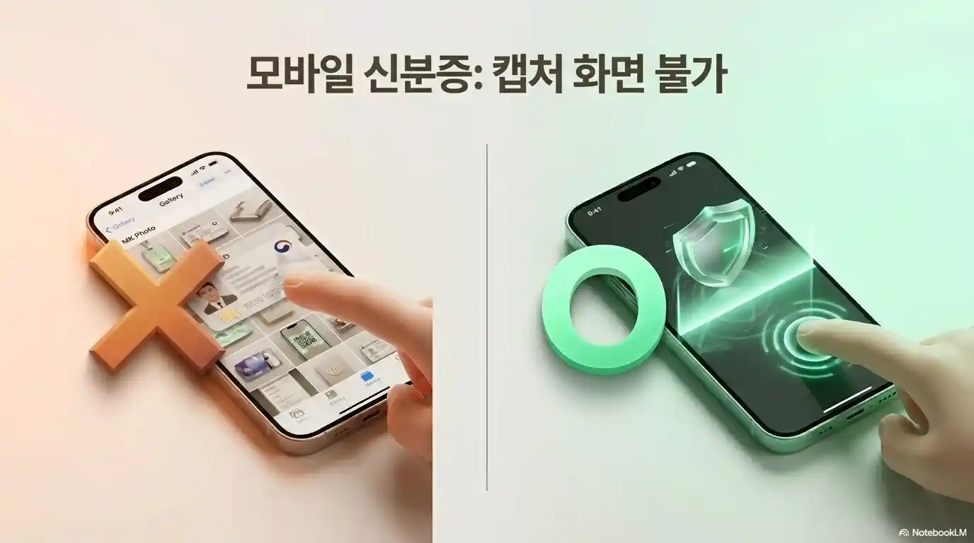 모바일 신분증 유의 사항