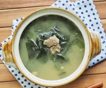 미역 효능 및 영양성분, 주의점